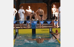 Relais 4x100 4 nages - Pierre Gaubert, Nathan Gaglio, Vincent Roubert, Nicolas Eymenier