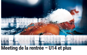 Meeting de la rentrée – U14 et plus